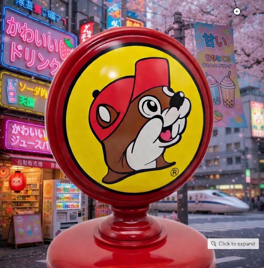 バッキーズ ガソリンポンプ型ドリンクディスペンサー