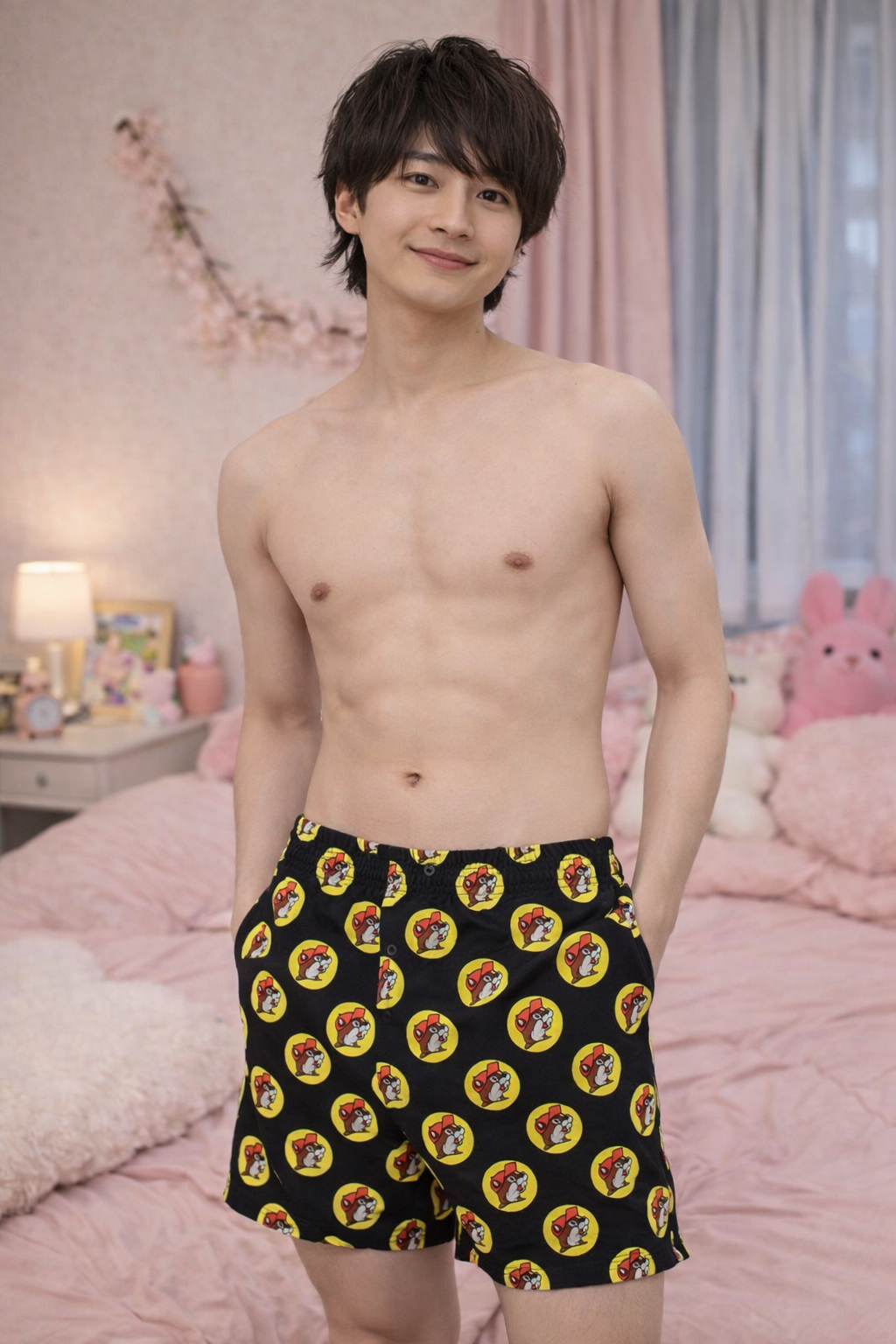 バッキーズ ブラック ボクサーパンツ