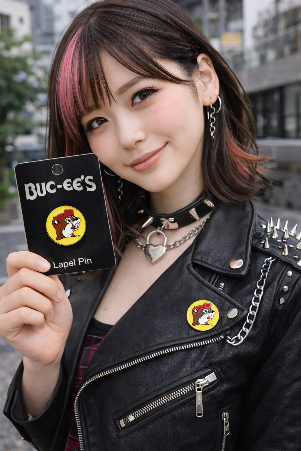 バッキーズ ラベルピン 