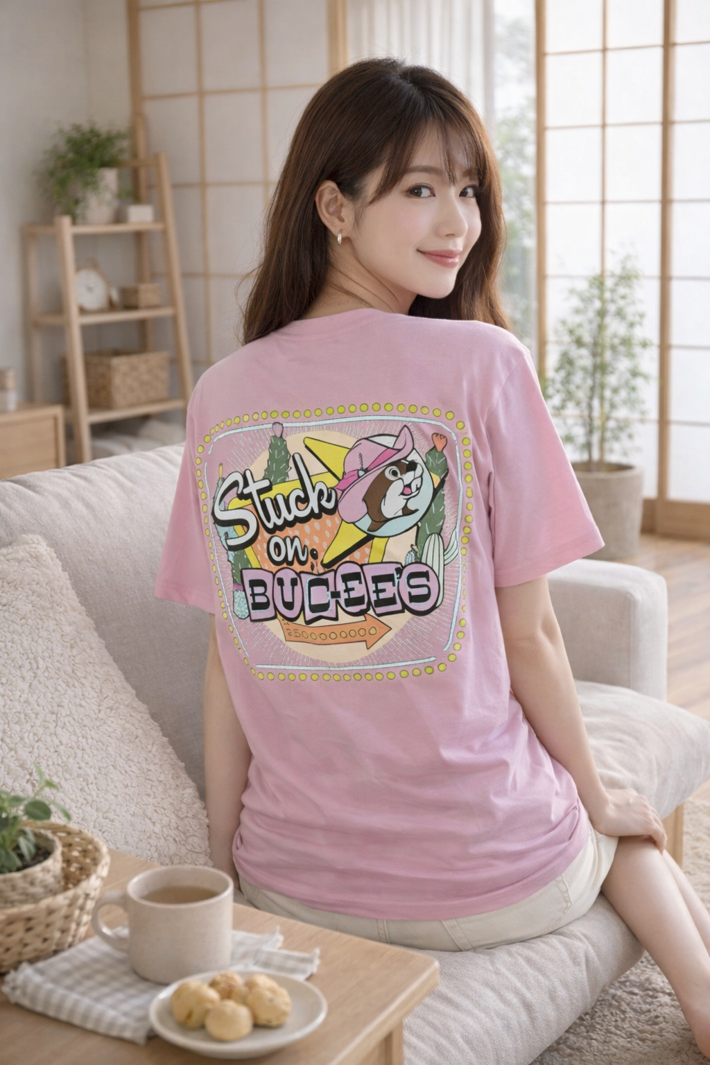 バッキーズ Tシャツ（ピンク） 