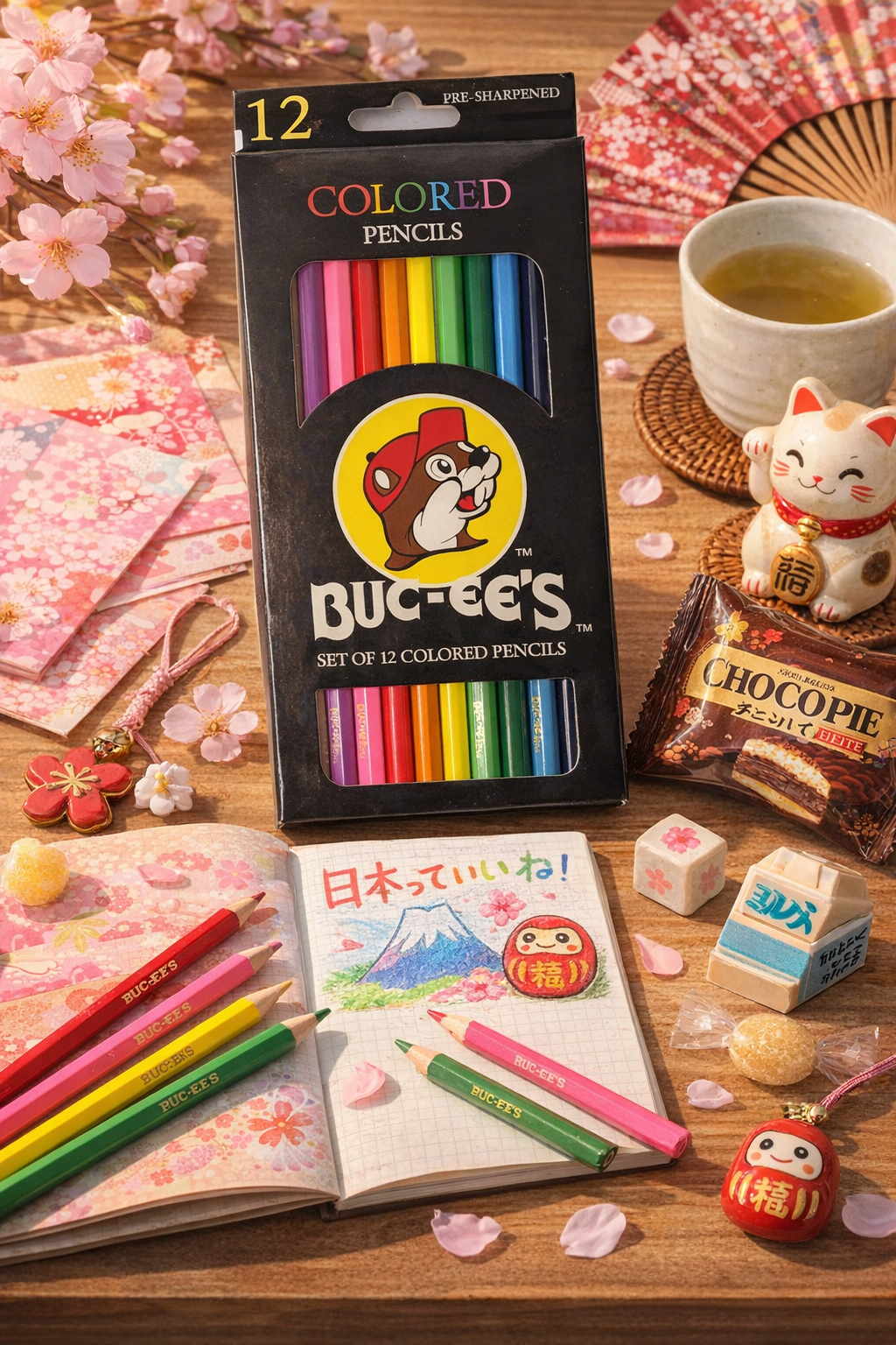 バッキーズ クレヨンセット 