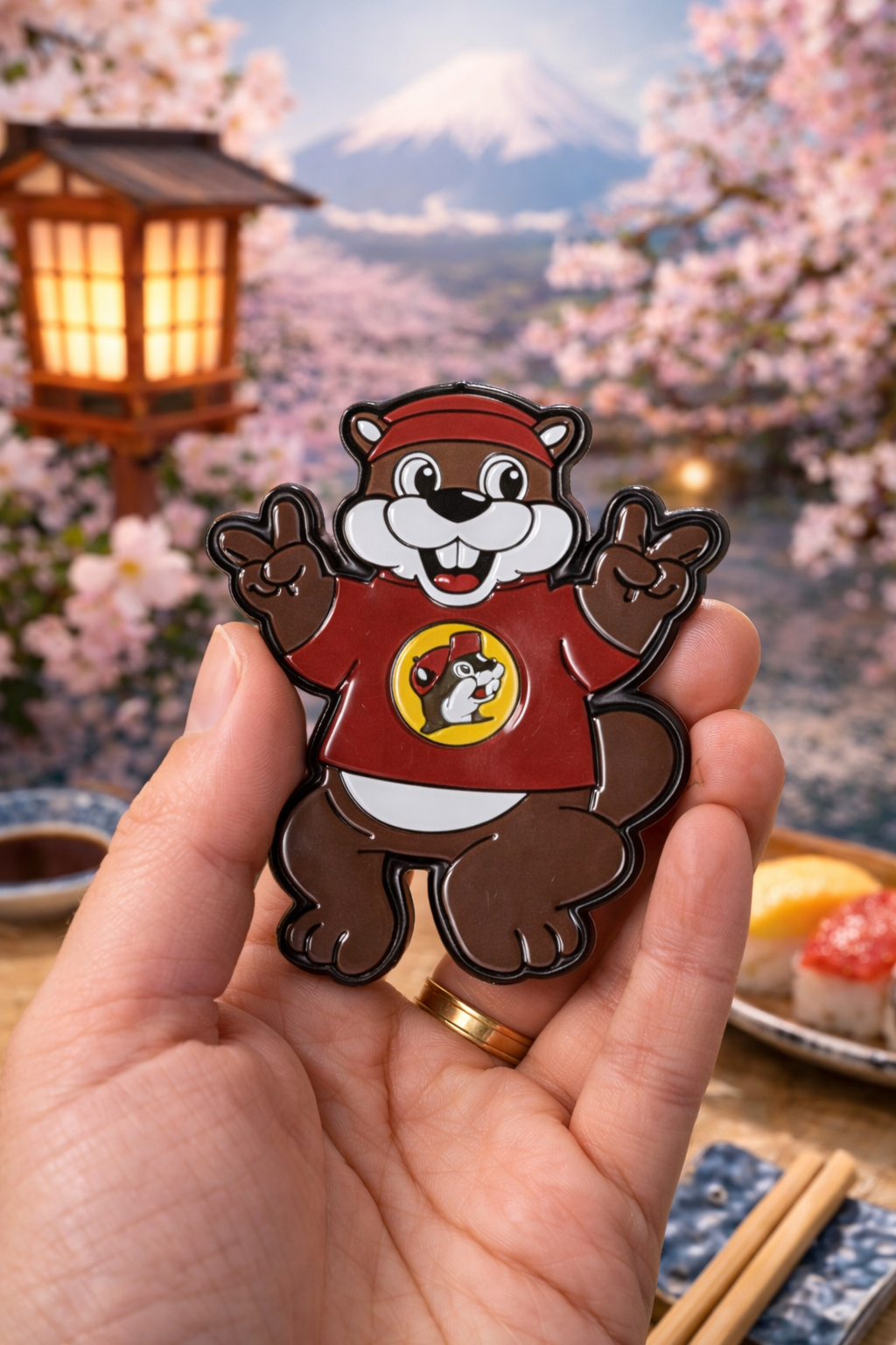 バッキーズ ロゴマグネット 