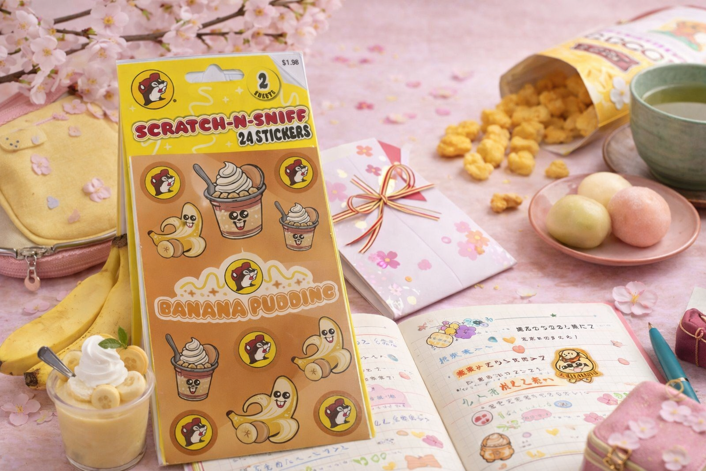 バッキーズ 香りつきステッカー