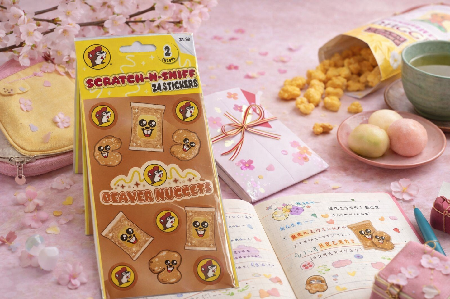 バッキーズ 香りつきステッカー