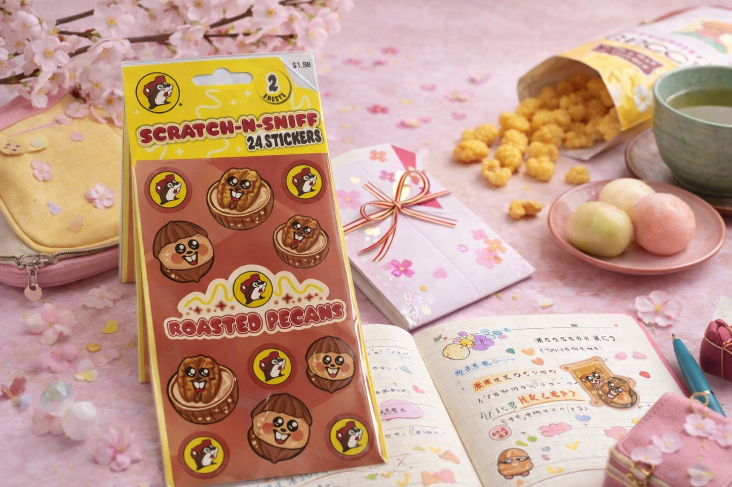 バッキーズ 香りつきステッカー